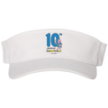 PIG Unisex Perforated Performance Visor 10th Anniversary Logo