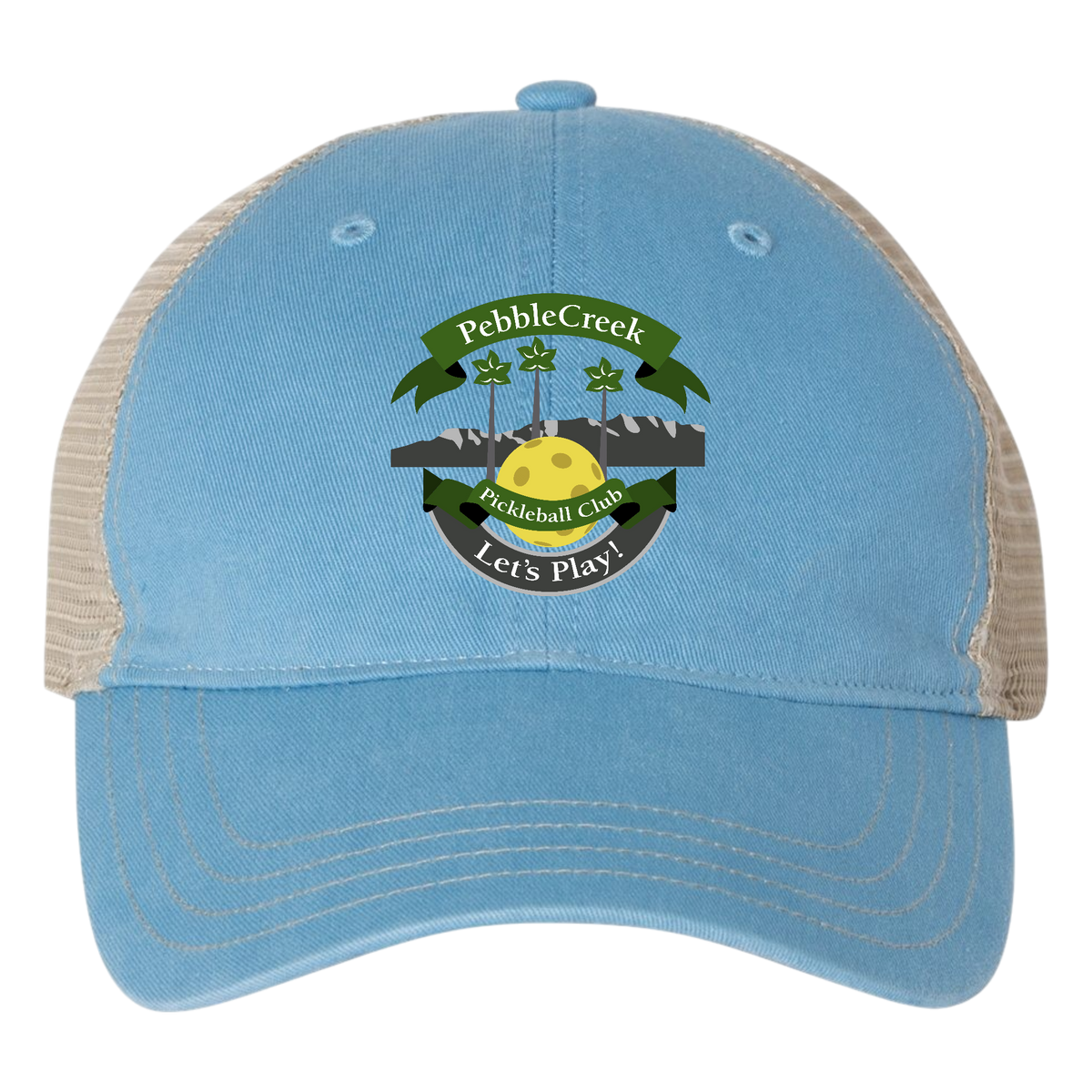 PebbleCreek Unisex Trucker Cap
