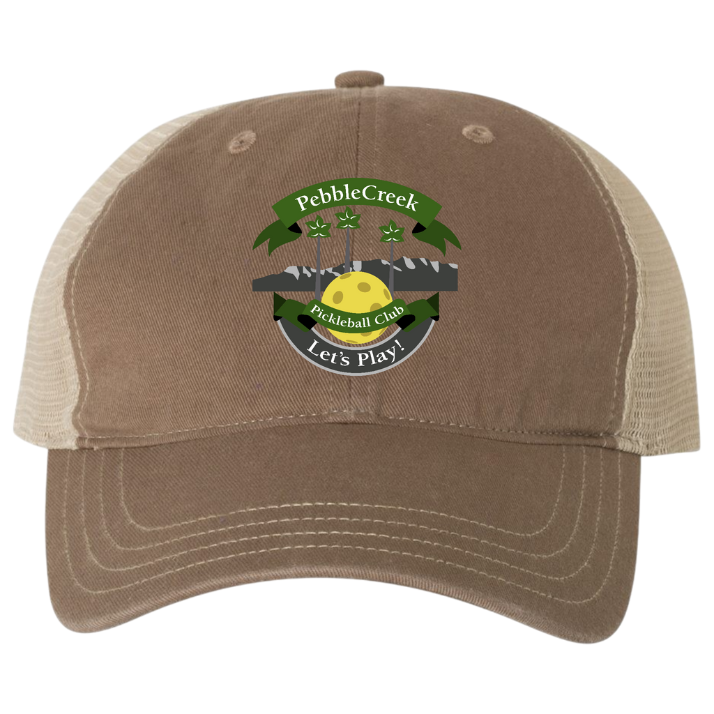 PebbleCreek Unisex Trucker Cap