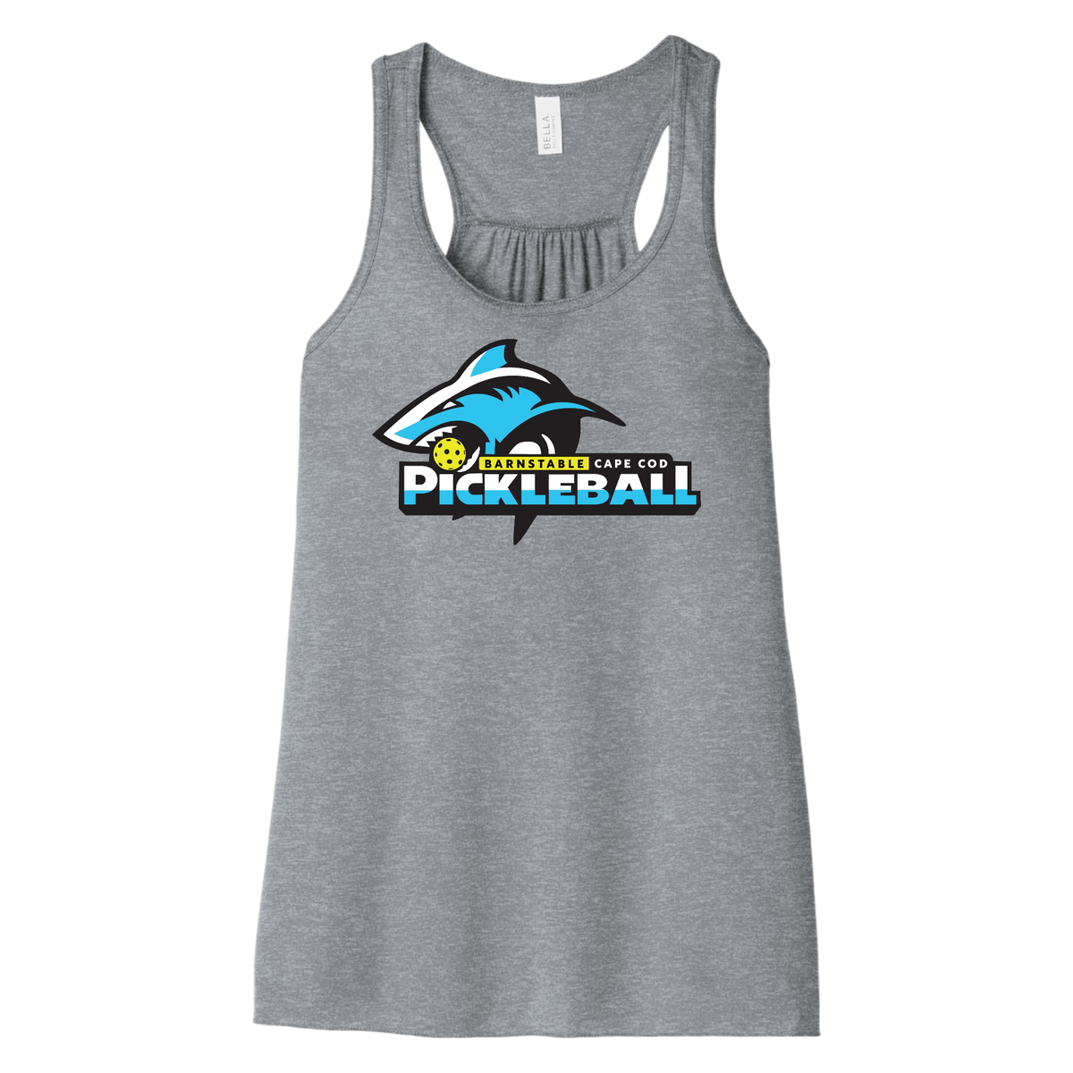 Barnstable Womens Flowy Racerbacks Large Logo