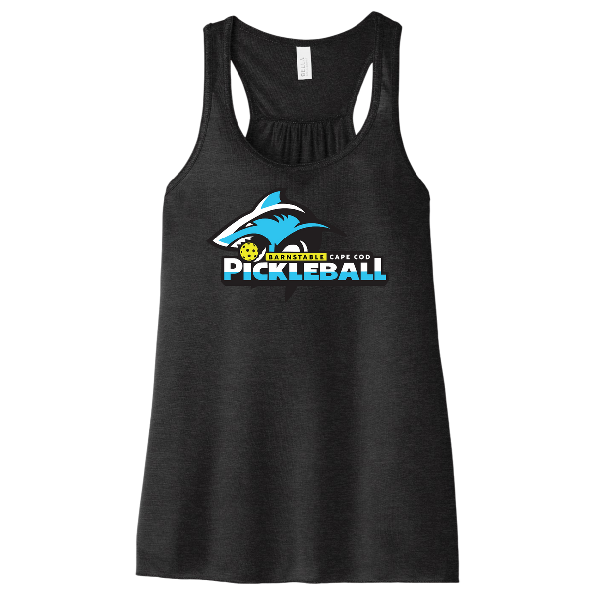 Barnstable Womens Flowy Racerbacks Large Logo
