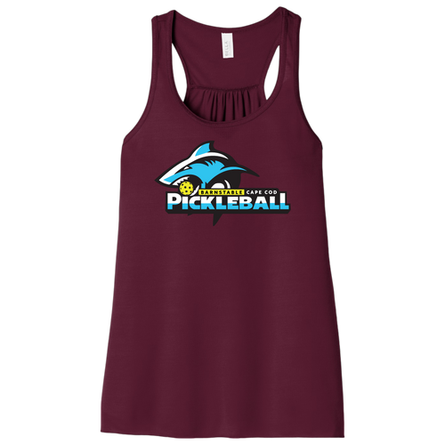 Barnstable Womens Flowy Racerbacks Large Logo