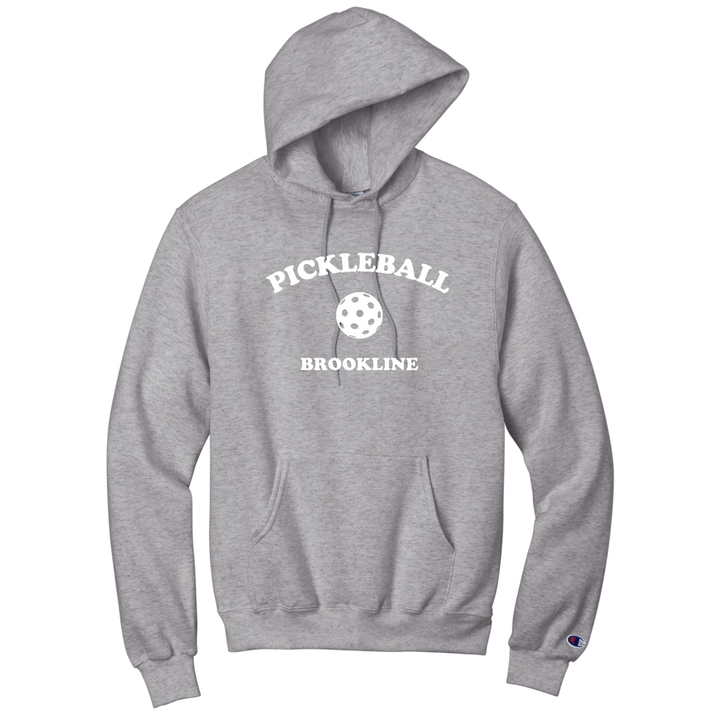 Brookline Unisex Champion Hoodie Large Logo