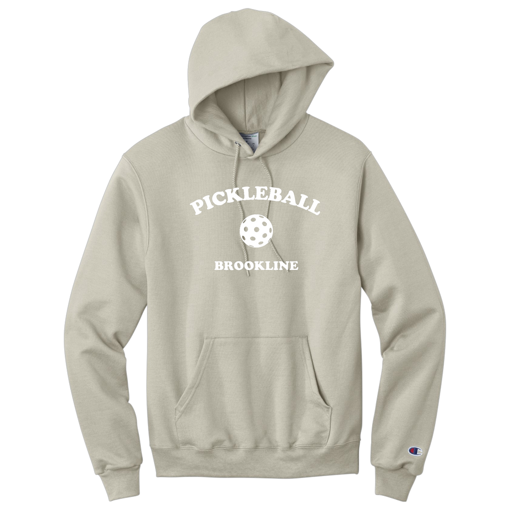 Brookline Unisex Champion Hoodie Large Logo