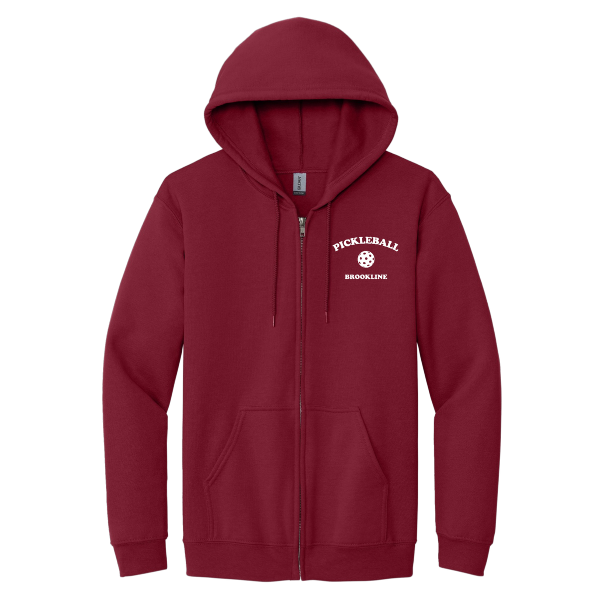 Brookline Unisex Full Zip Hoodie