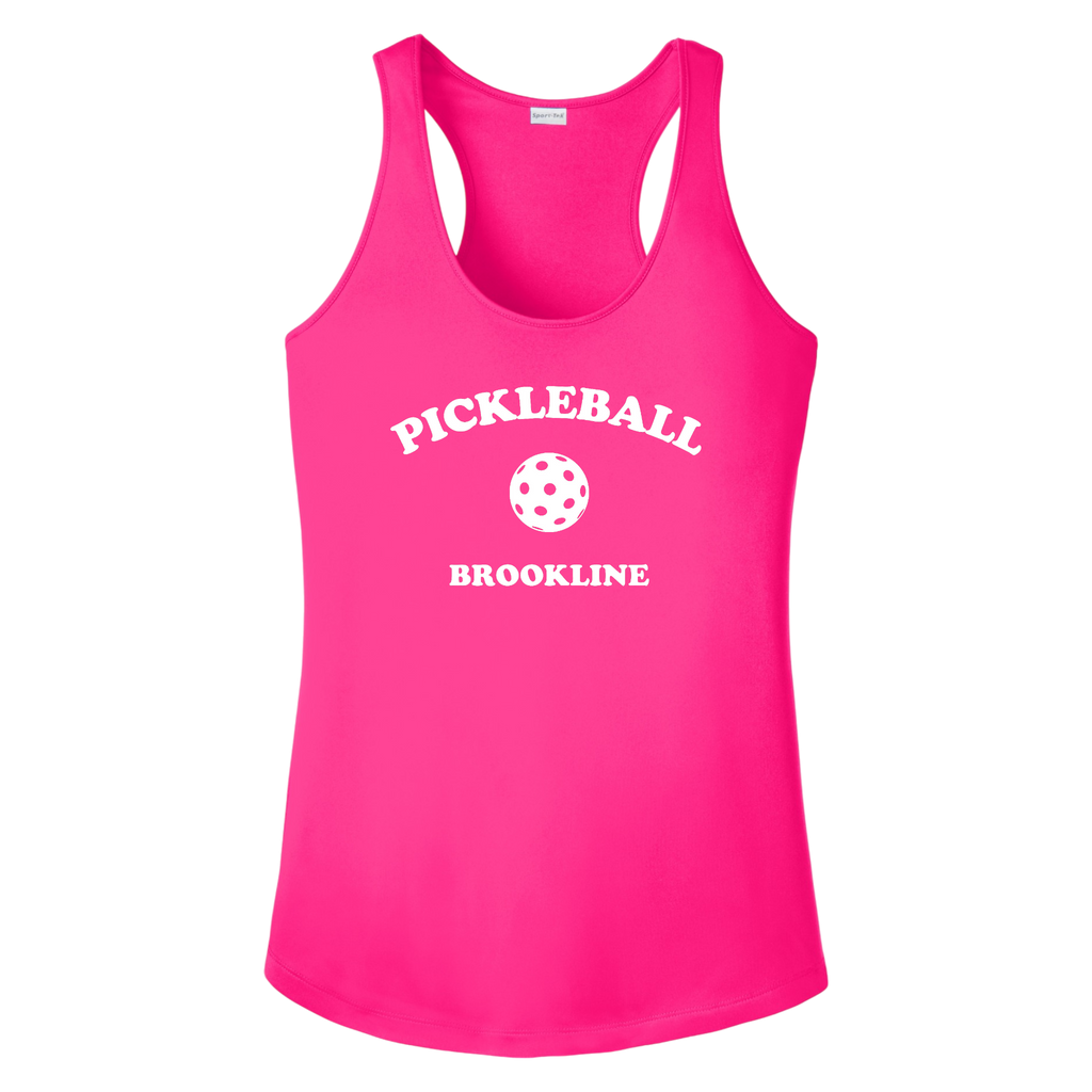 Brookline Womens Racerbacks Large Logo