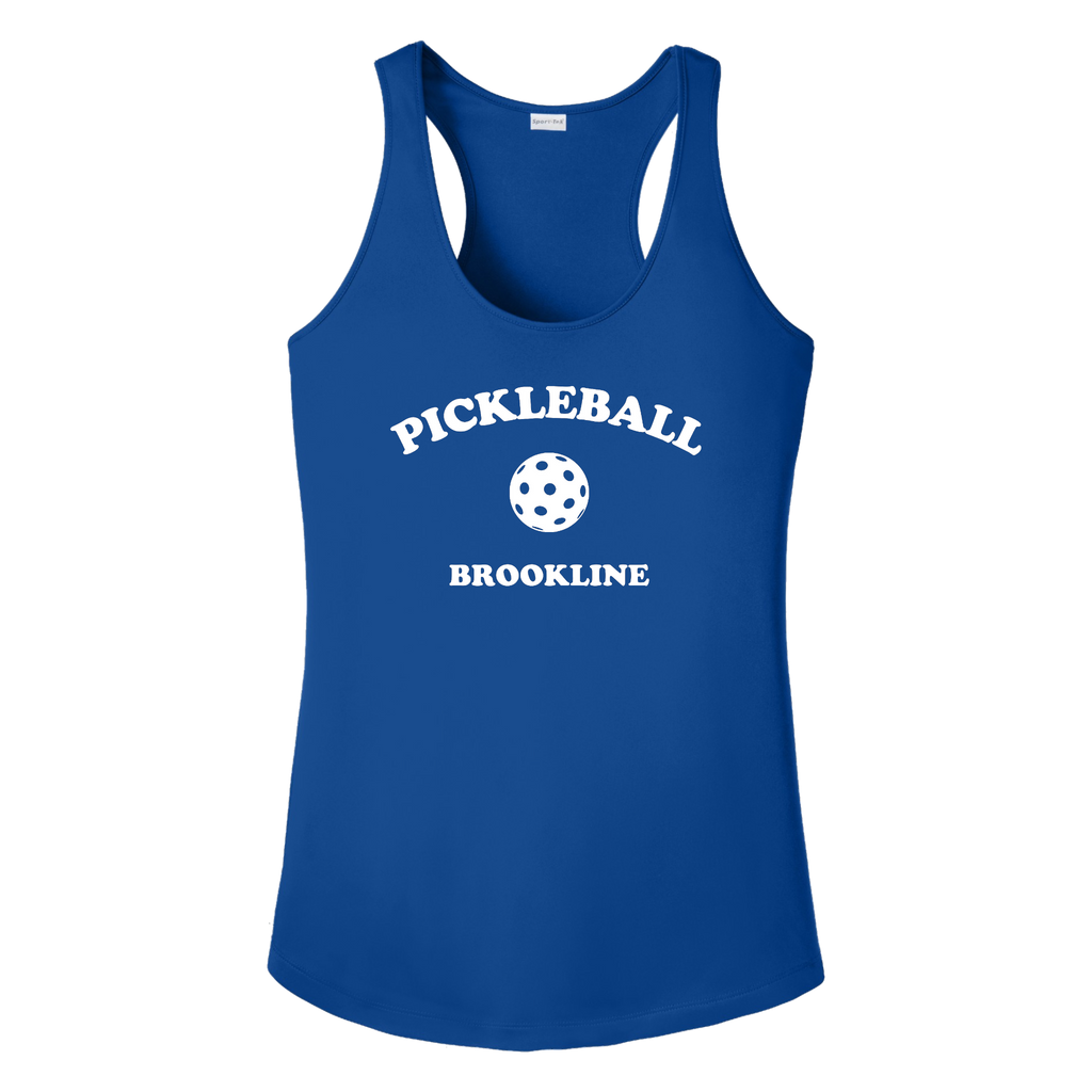 Brookline Womens Racerbacks Large Logo