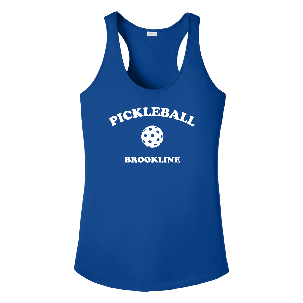 Brookline Womens Racerbacks Large Logo