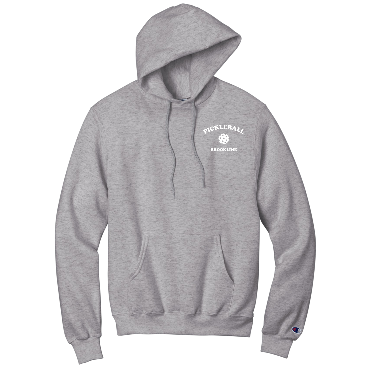 Brookline Unisex Champion Hoodie Unisex Small Logo