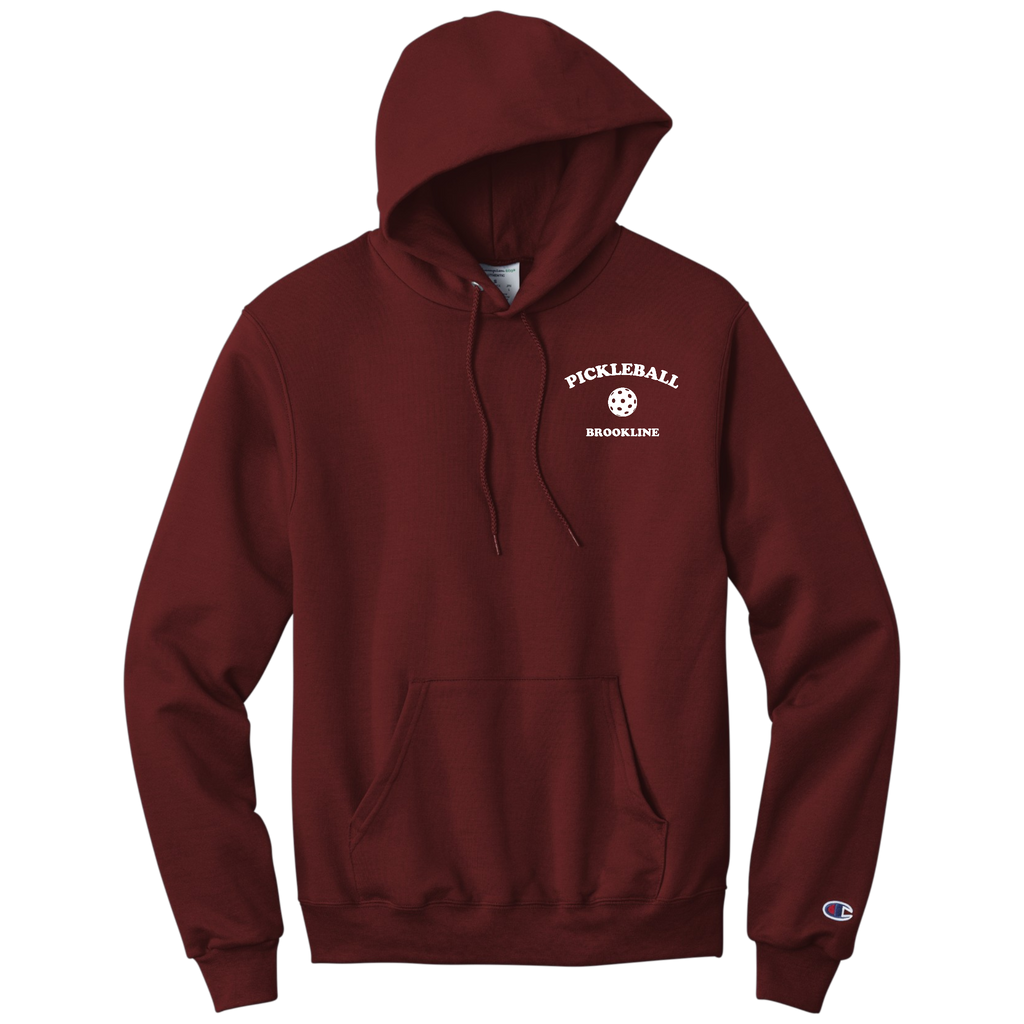 Brookline Unisex Champion Hoodie Unisex Small Logo