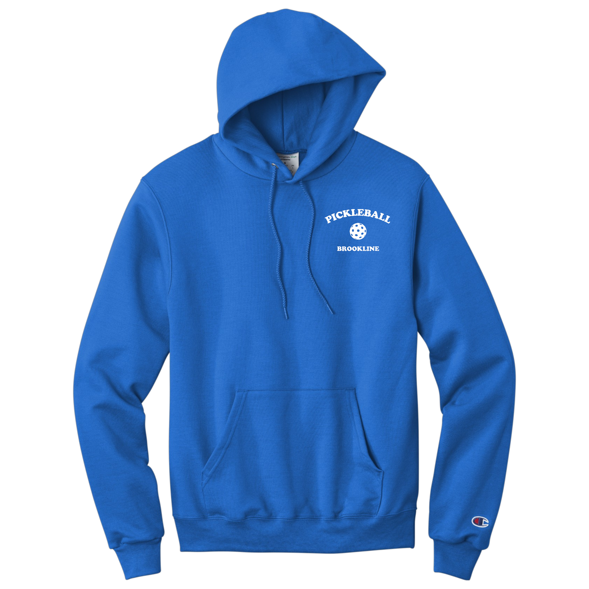 Brookline Unisex Champion Hoodie Unisex Small Logo