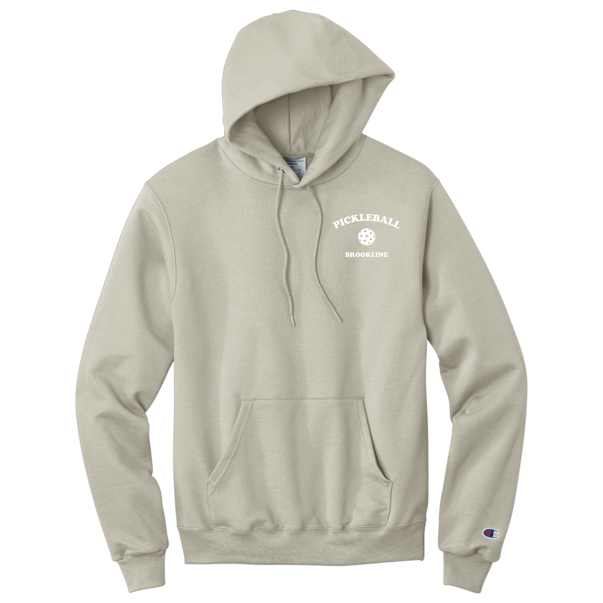Brookline Unisex Champion Hoodie Unisex Small Logo