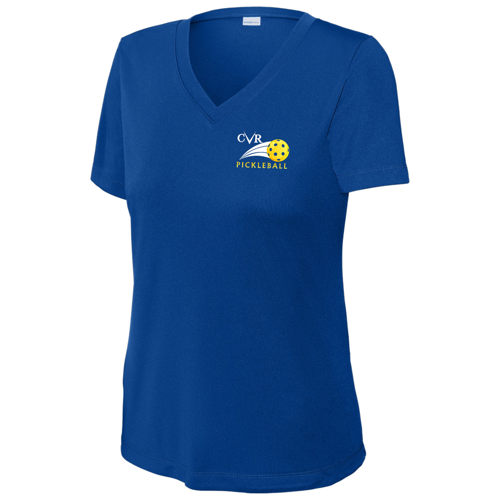 CVR Womens Short Sleeve V Neck Performance Small Logo