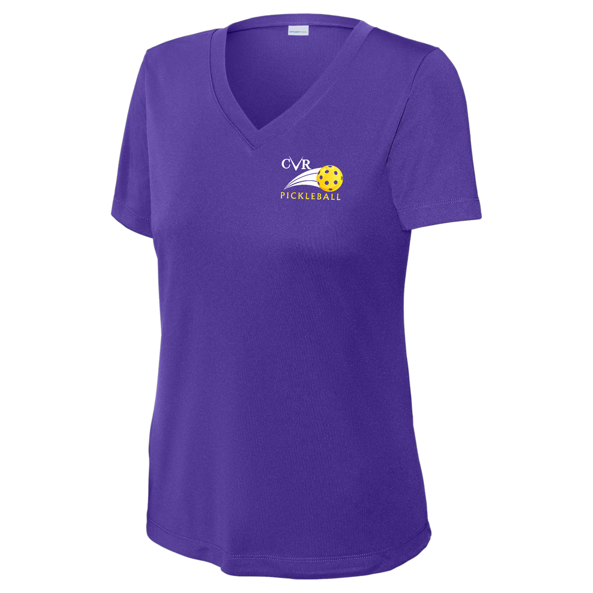 CVR Womens Short Sleeve V Neck Performance Small Logo