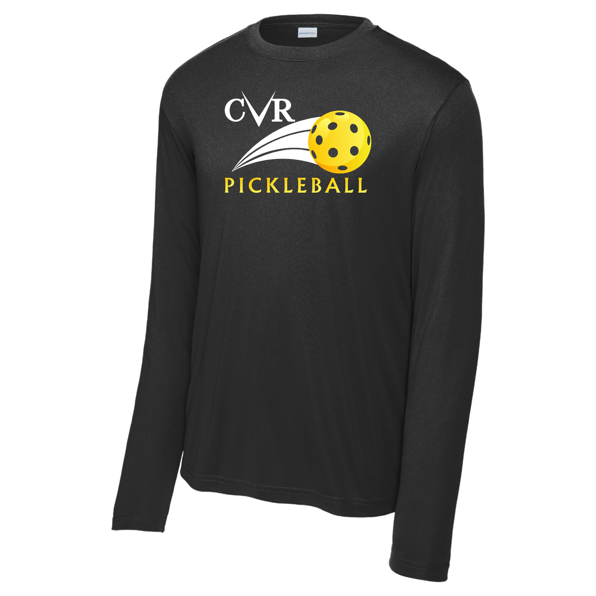 CVR Mens Performance Long Sleeve Shirt Large Logo
