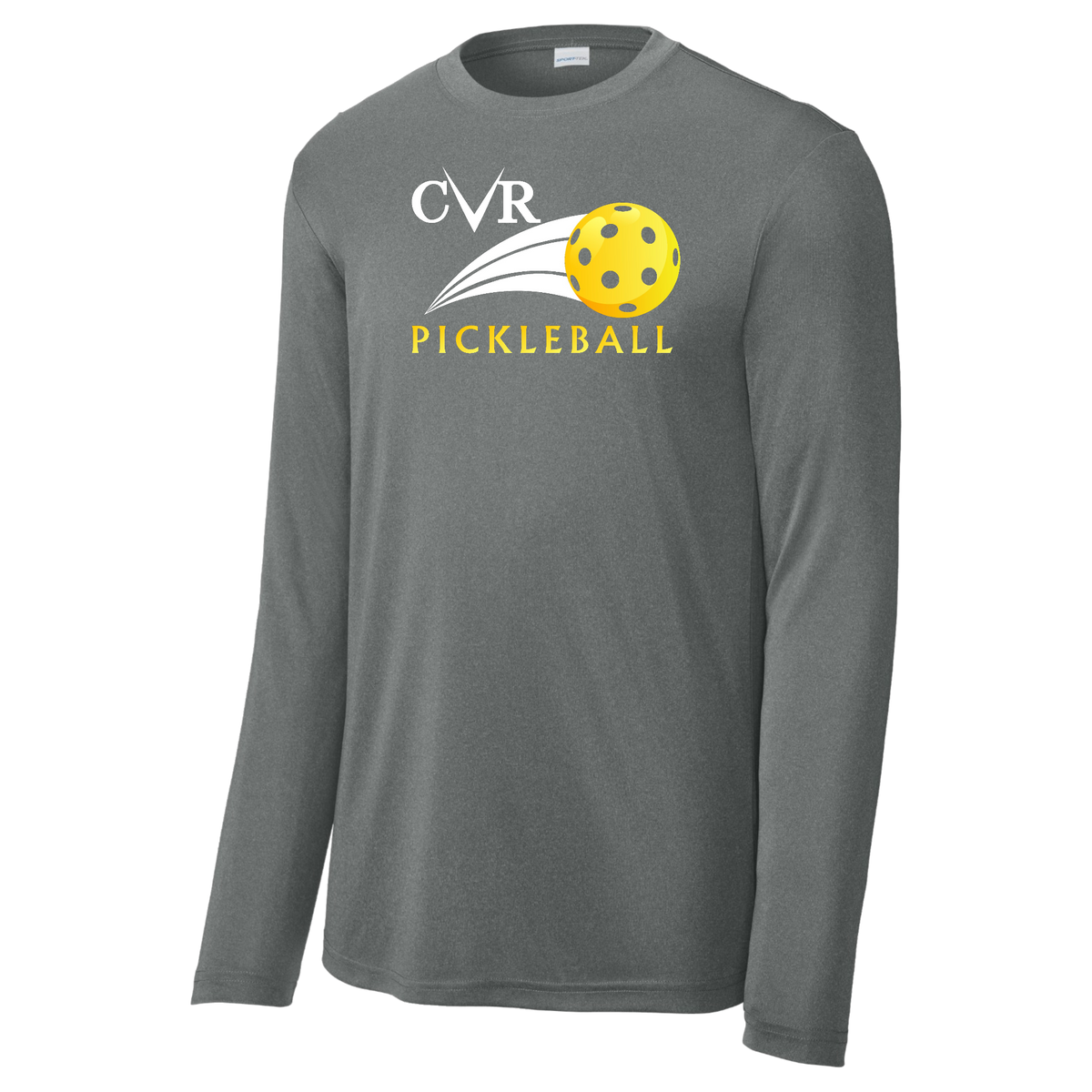 CVR Mens Performance Long Sleeve Shirt Large Logo