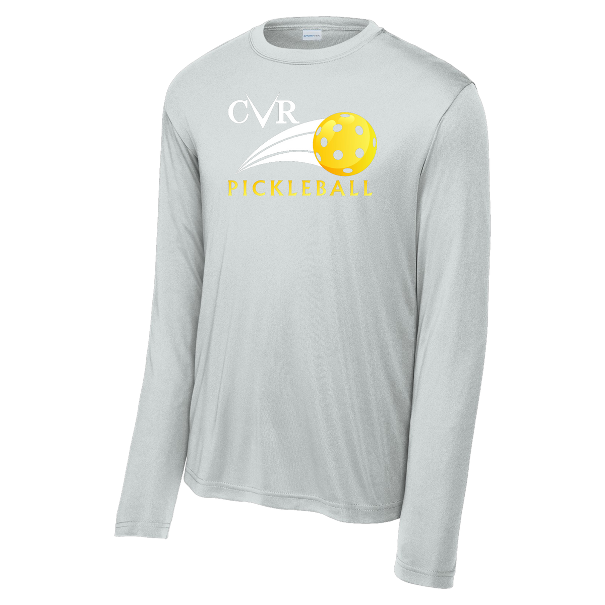CVR Mens Performance Long Sleeve Shirt Large Logo