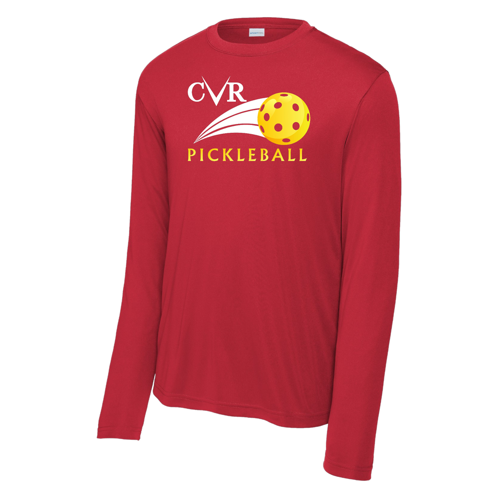 CVR Mens Performance Long Sleeve Shirt Large Logo