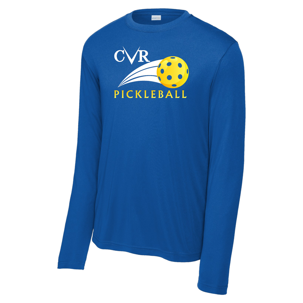 CVR Mens Performance Long Sleeve Shirt Large Logo