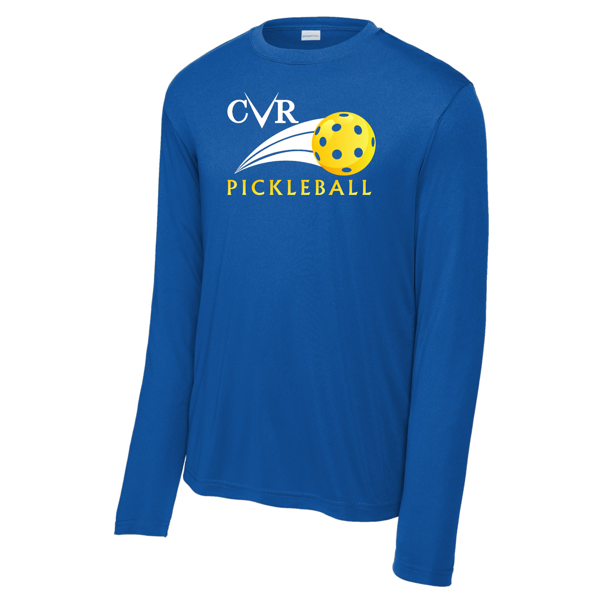 CVR Mens Performance Long Sleeve Shirt Large Logo