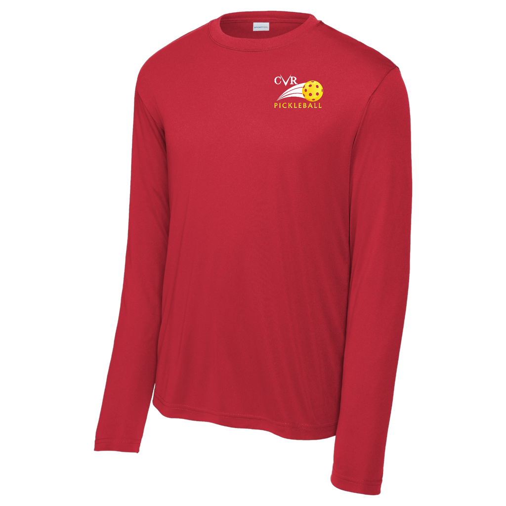 CVR Mens Performance Long Sleeve Shirt Small Logo