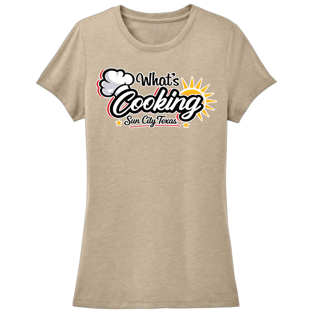 Women's Short Sleeve Crew Neck T-Shirt Large Logo