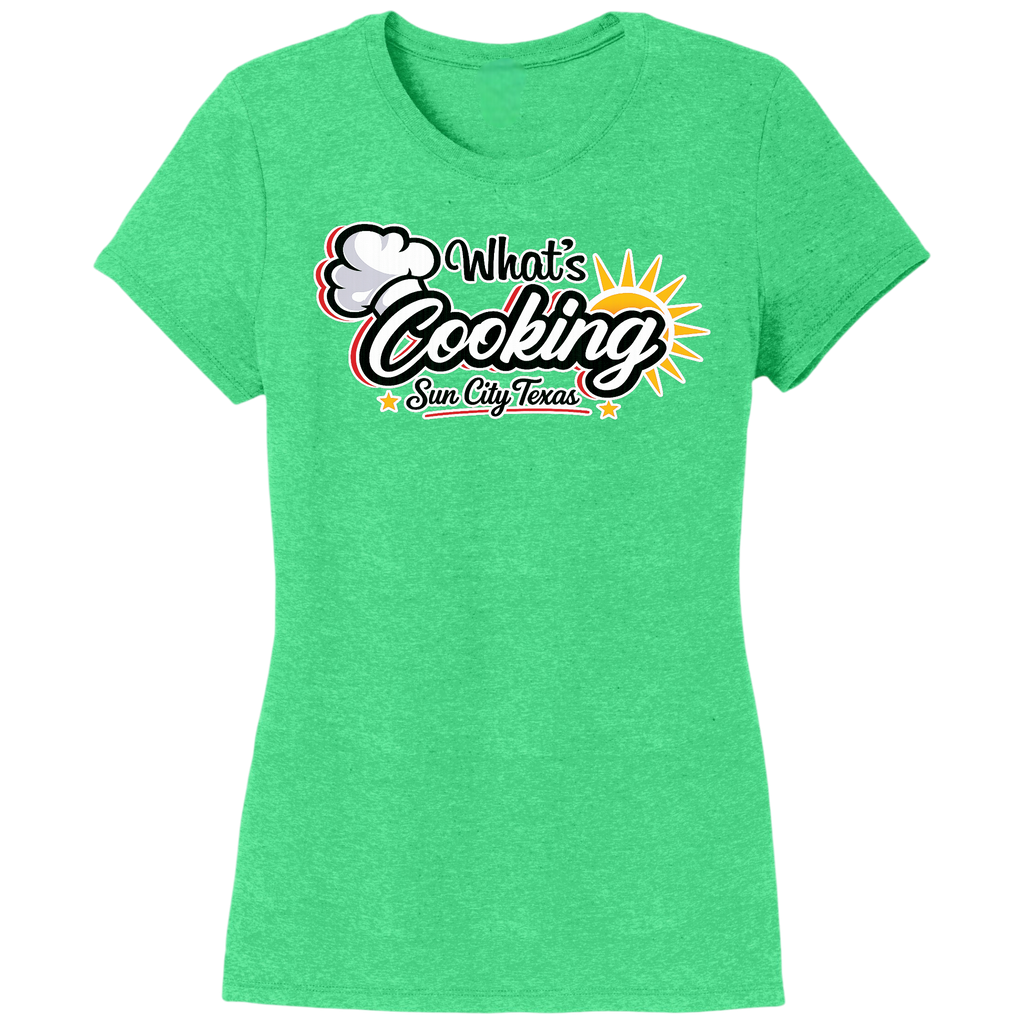 Women's Short Sleeve Crew Neck T-Shirt Large Logo