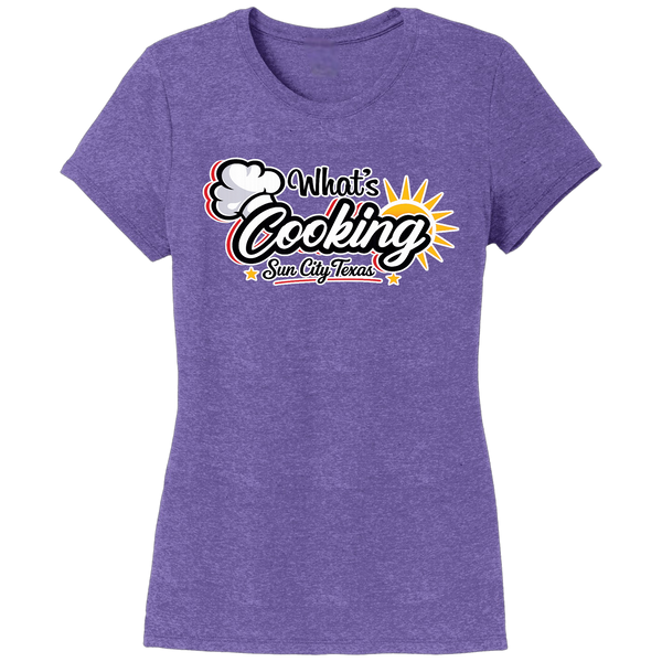 Women's Short Sleeve Crew Neck T-Shirt Large Logo