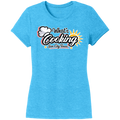 Women's Short Sleeve Crew Neck T-Shirt Large Logo
