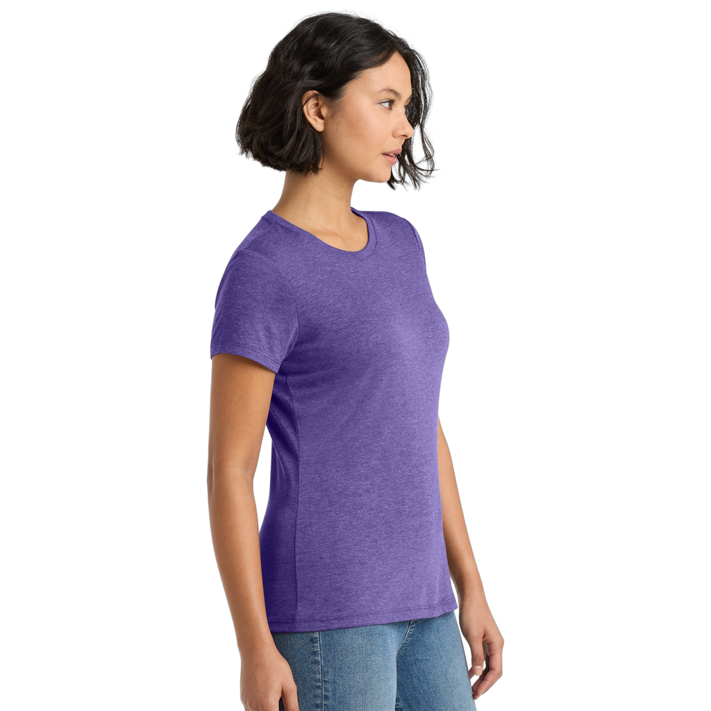 Women's Short Sleeve Crew Neck T-Shirt Large Logo
