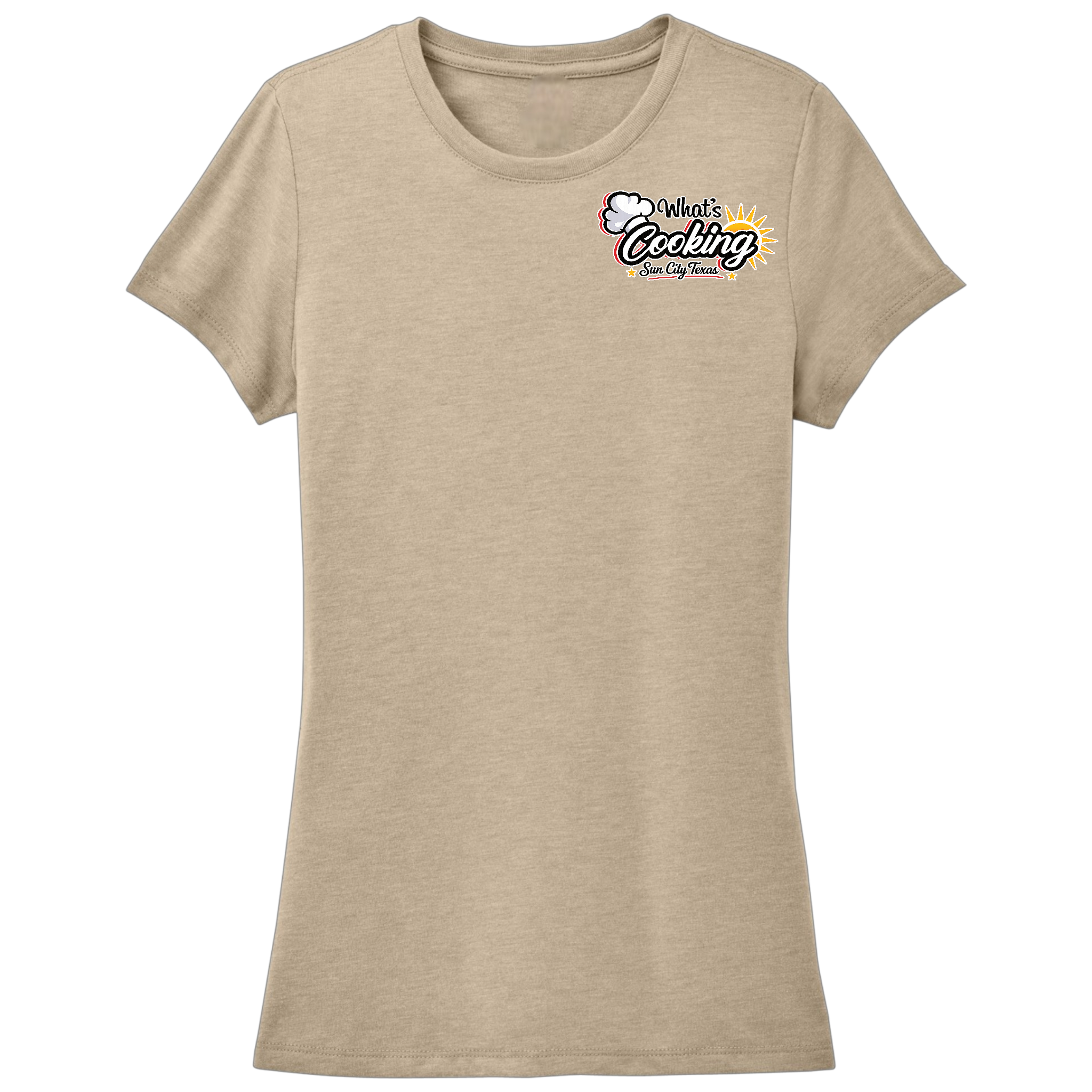 Women's Short Sleeve Crew Neck T-Shirt Small Logo