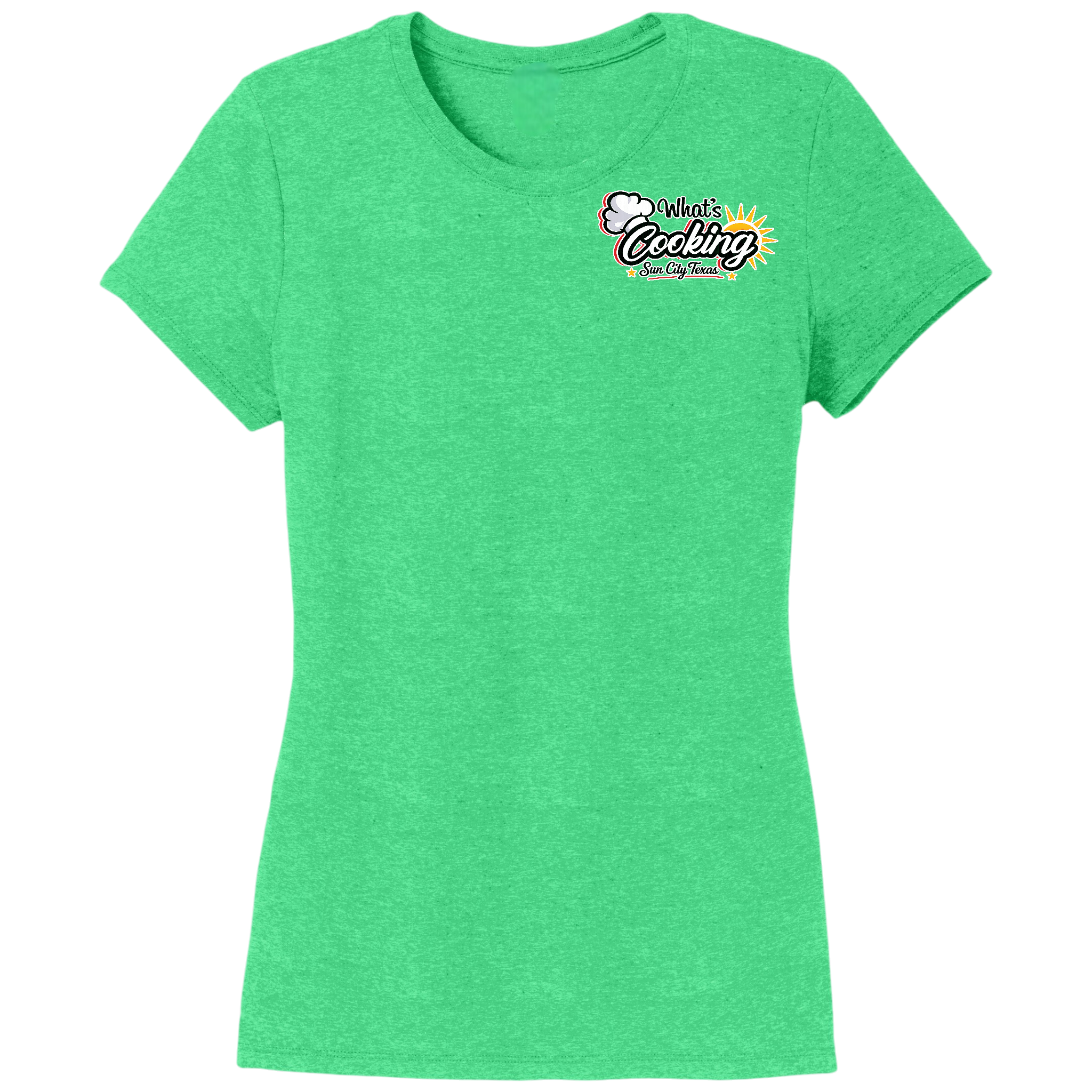 Women's Short Sleeve Crew Neck T-Shirt Small Logo