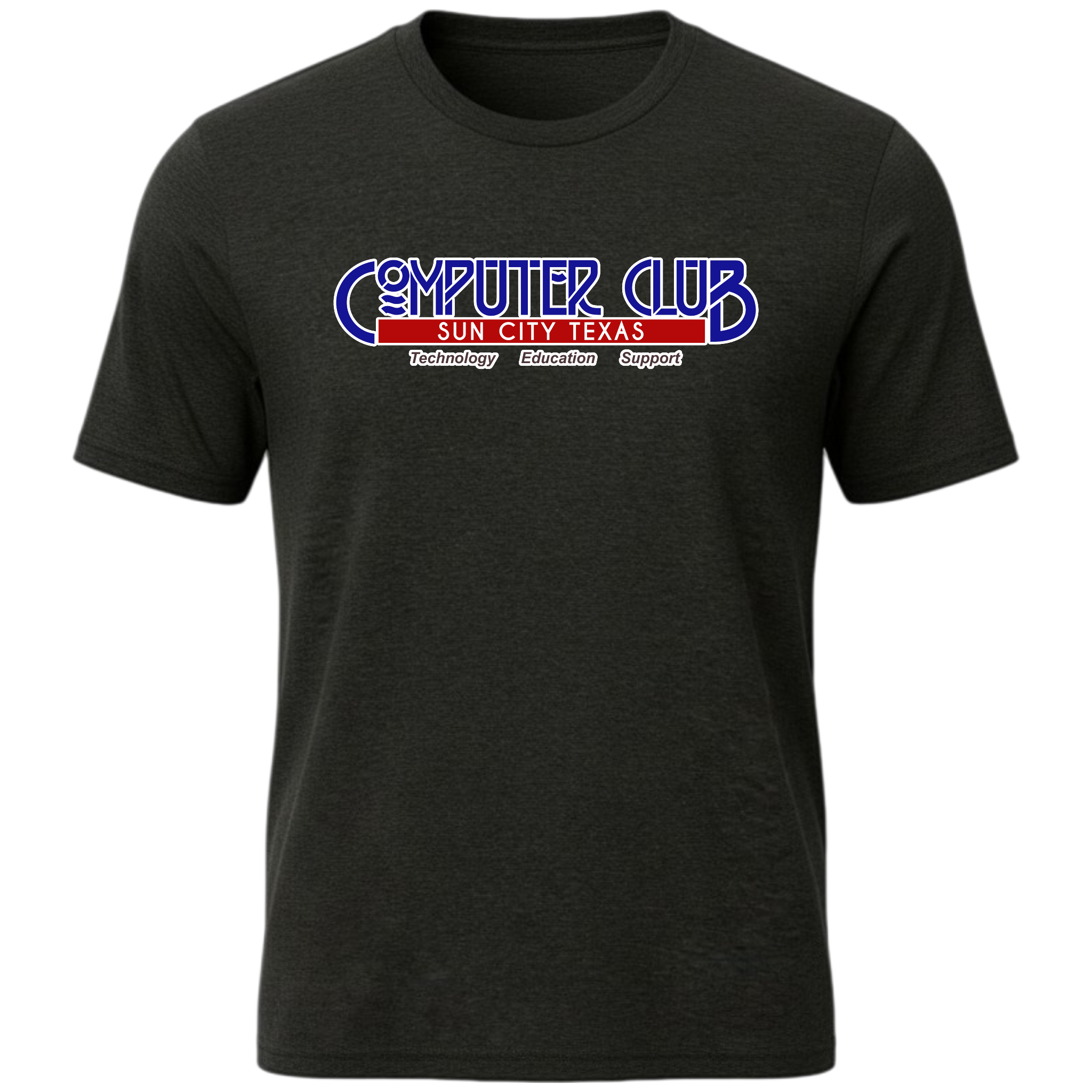 Computing Club Men's Short Sleeve T-Shirt Large Logo
