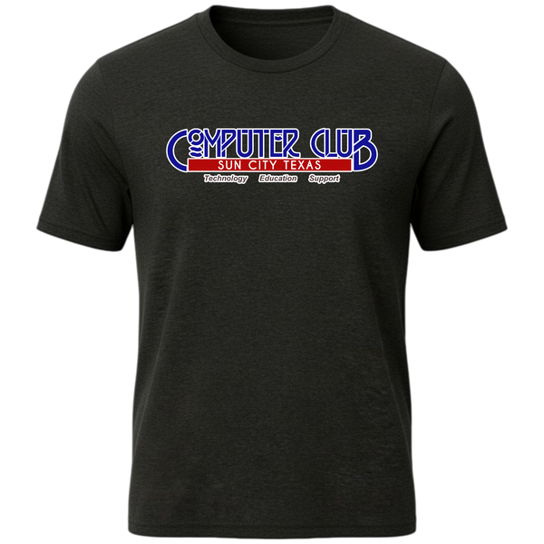 Computing Club Men's Short Sleeve T-Shirt Large Logo