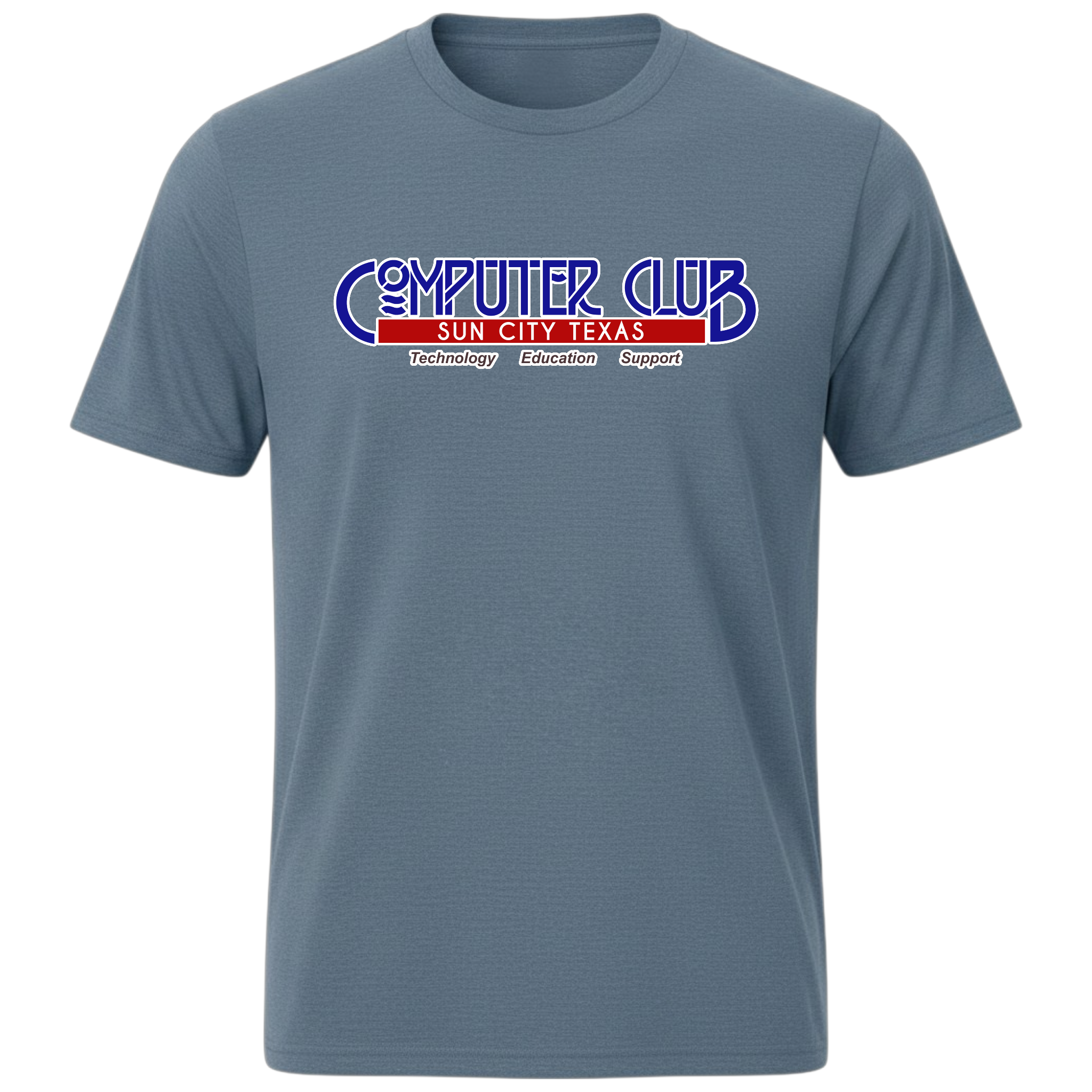 Computing Club Men's Short Sleeve T-Shirt Large Logo