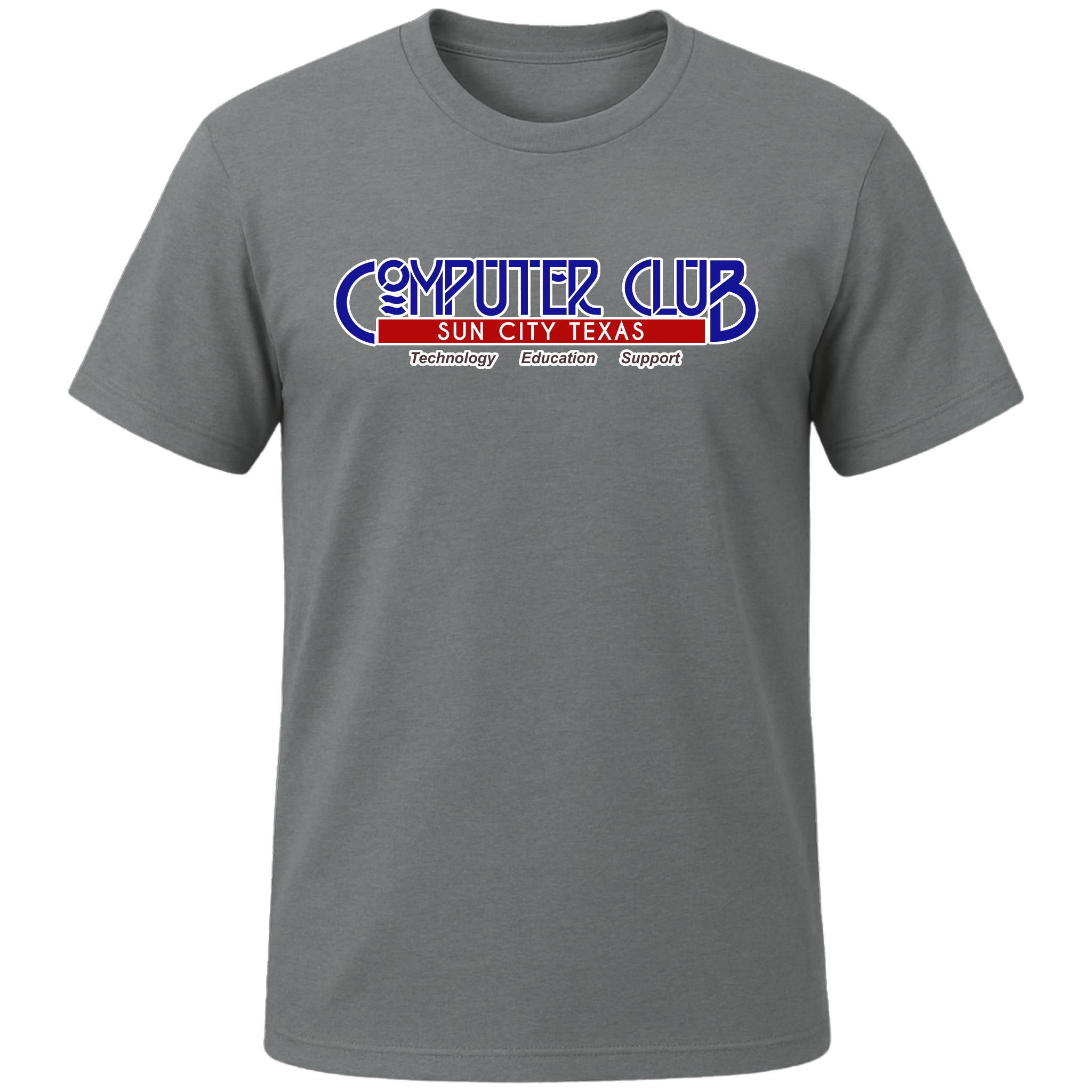 Computing Club Men's Short Sleeve T-Shirt Large Logo