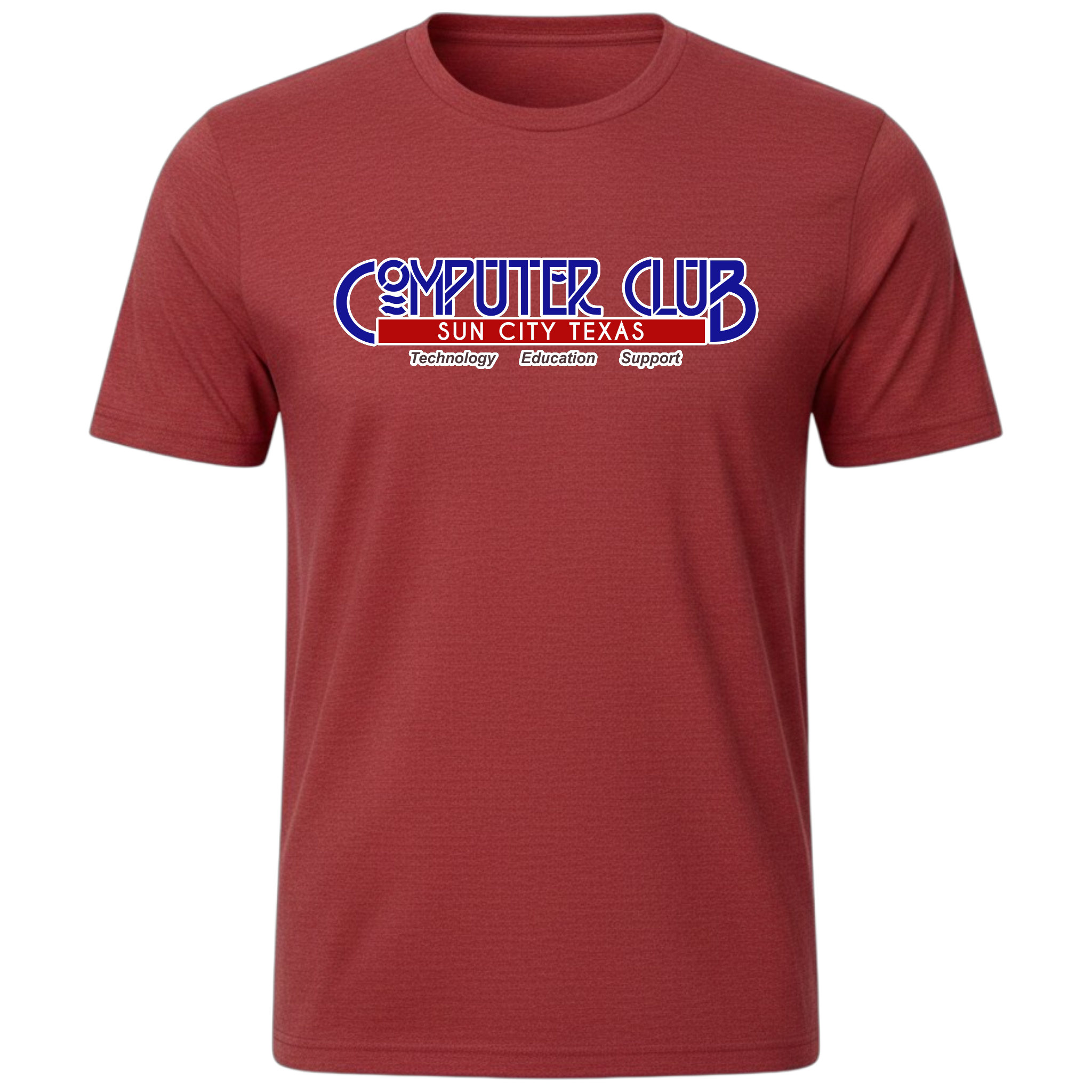 Computing Club Men's Short Sleeve T-Shirt Large Logo