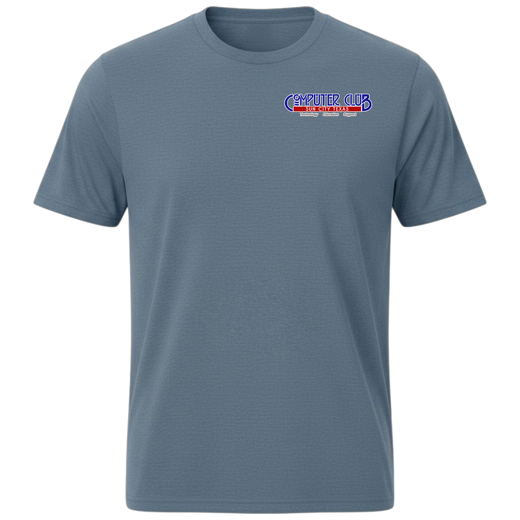 Computer Club Men's Short Sleeve T-Shirt Small Logo