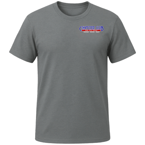 Computer Club Men's Short Sleeve T-Shirt Small Logo