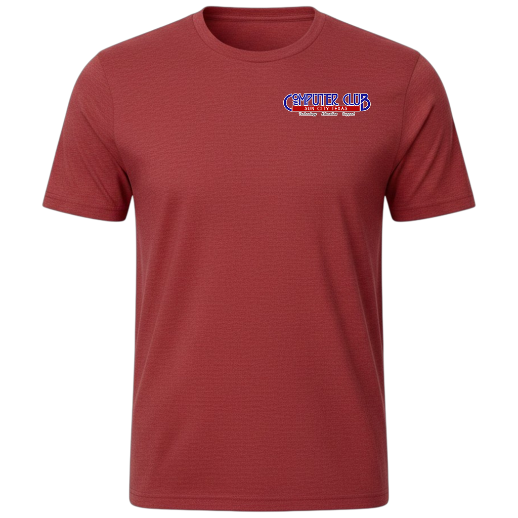 Computer Club Men's Short Sleeve T-Shirt Small Logo