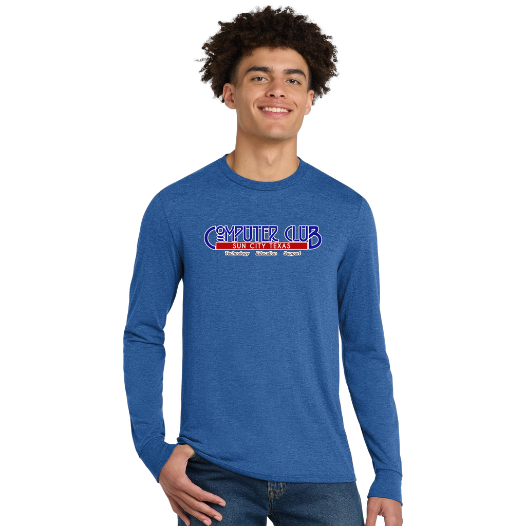 Computing Club Men's Long Sleeve T-Shirt Large Logo