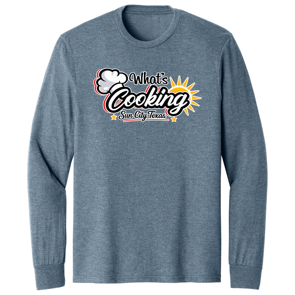 Cooking Club Men's Long Sleeve T-Shirt Large Logo