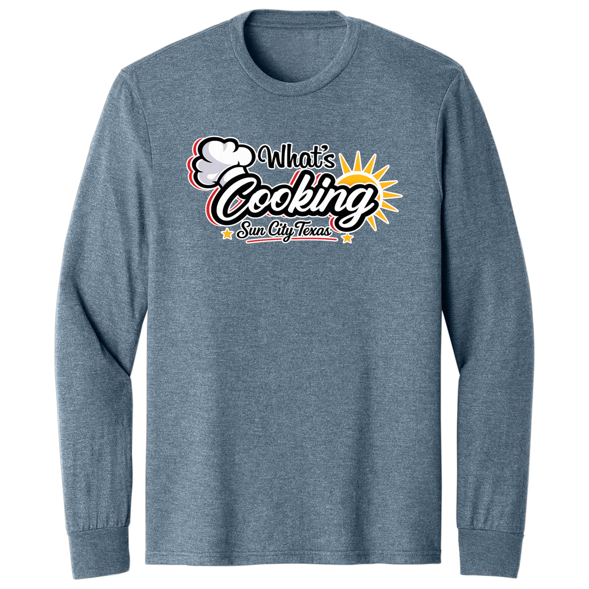 Cooking Club Men's Long Sleeve T-Shirt Large Logo