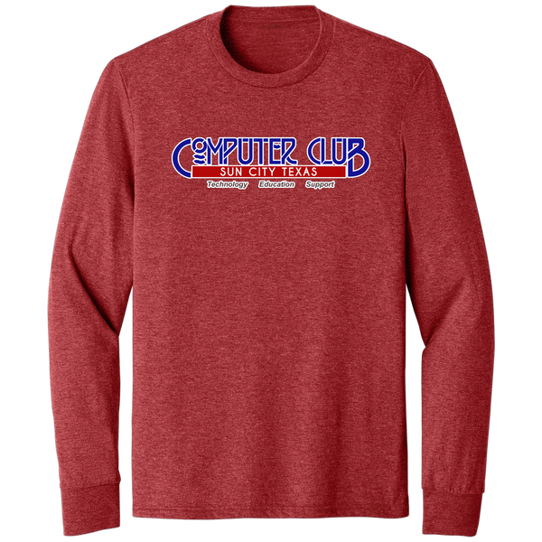 Computing Club Men's Long Sleeve T-Shirt Large Logo