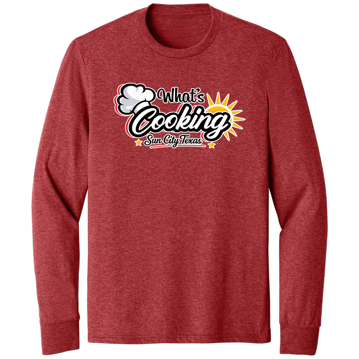Cooking Club Men's Long Sleeve T-Shirt Large Logo