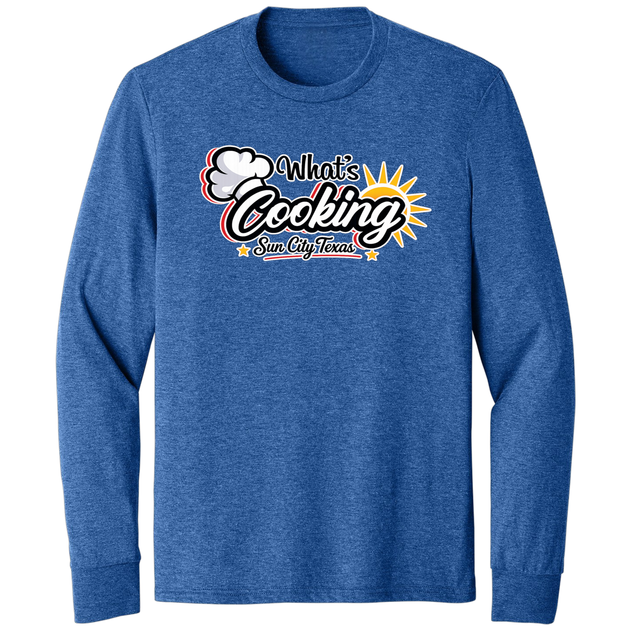 Cooking Club Men's Long Sleeve T-Shirt Large Logo