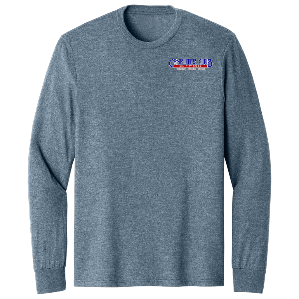 Computing Club Men's Long Sleeve T-Shirt Small Logo