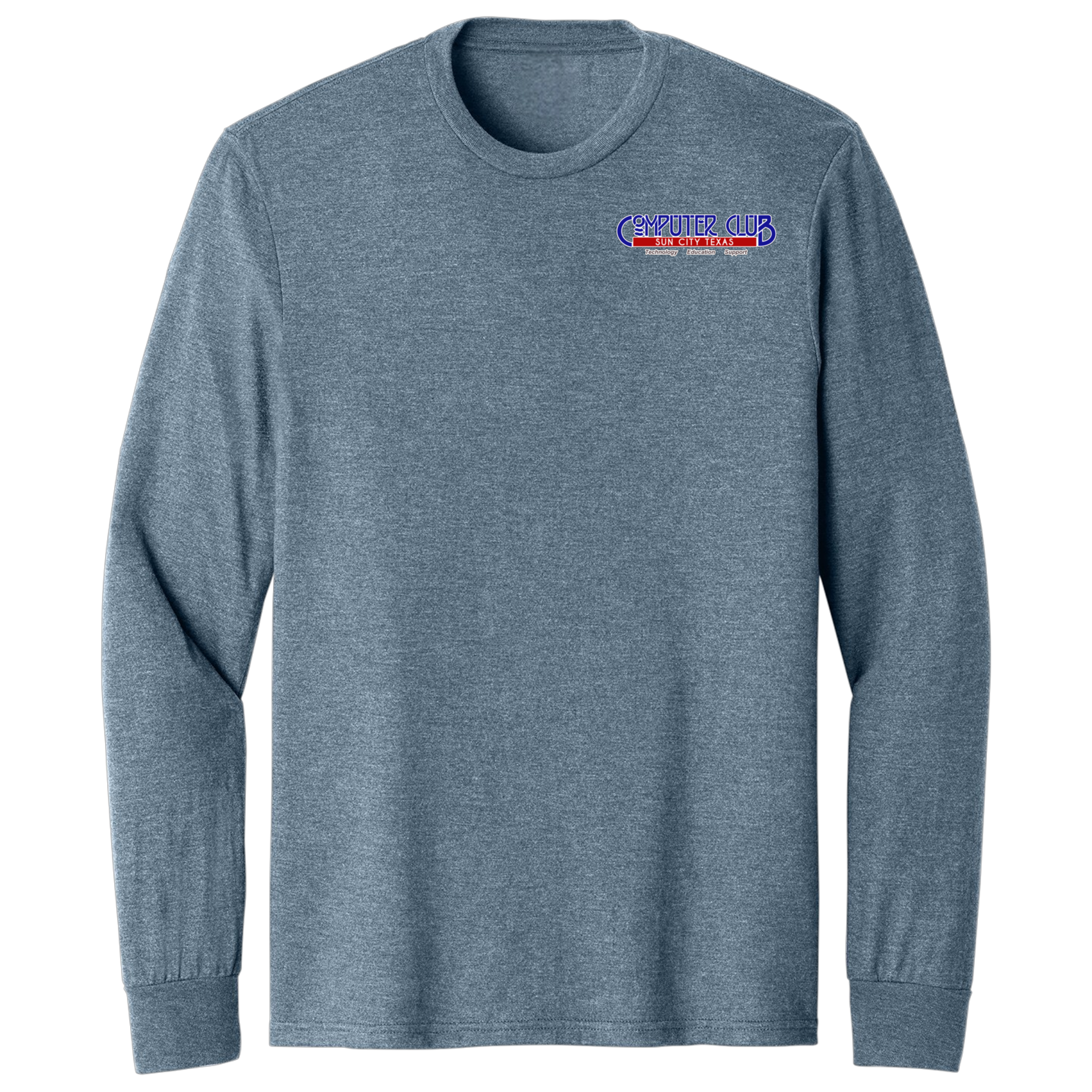 Computing Club Men's Long Sleeve T-Shirt Small Logo