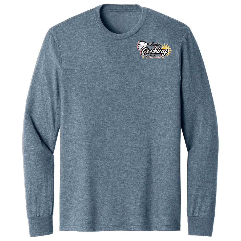 Cooking Club Men's Long Sleeve T-Shirt Small Logo