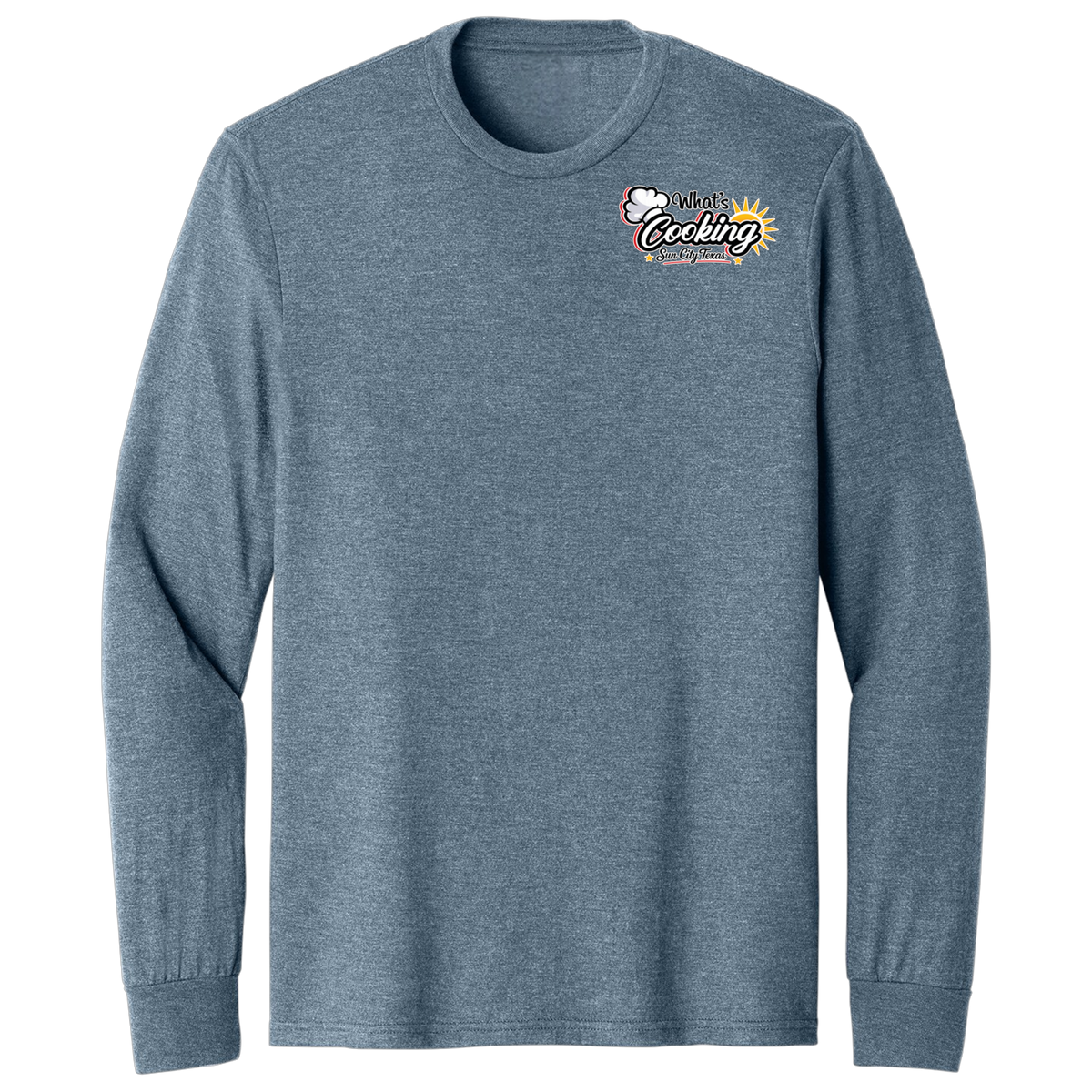 Cooking Club Men's Long Sleeve T-Shirt Small Logo
